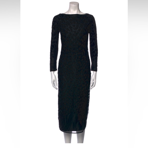 MUGLER FW 2011 runway leopard print long dress - Picture 3 of 9